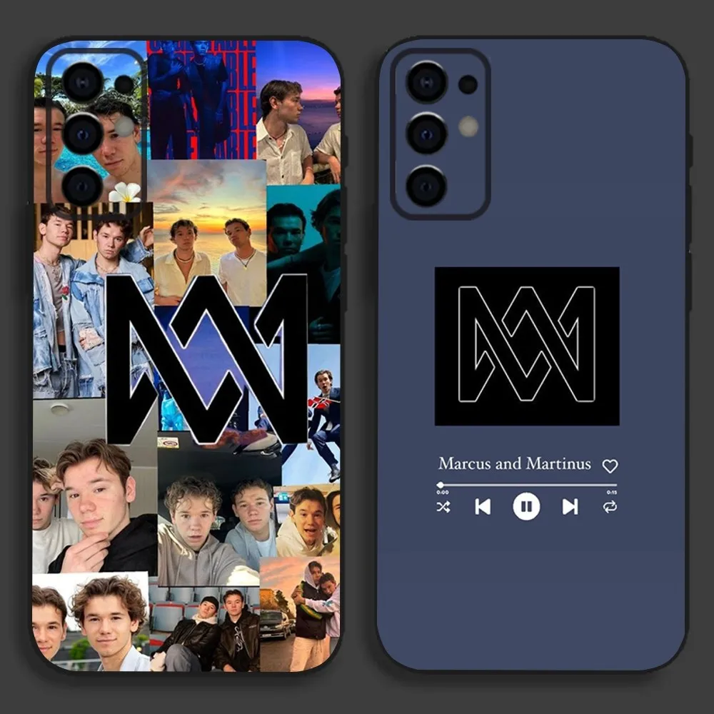 

M-маркус и M-Martinus чехол для телефона Samsung S24,S21,S22,S23,S30,Ultra,S20,Plus,Fe,Lite,Note,10,9, стандартный черный мягкий чехол