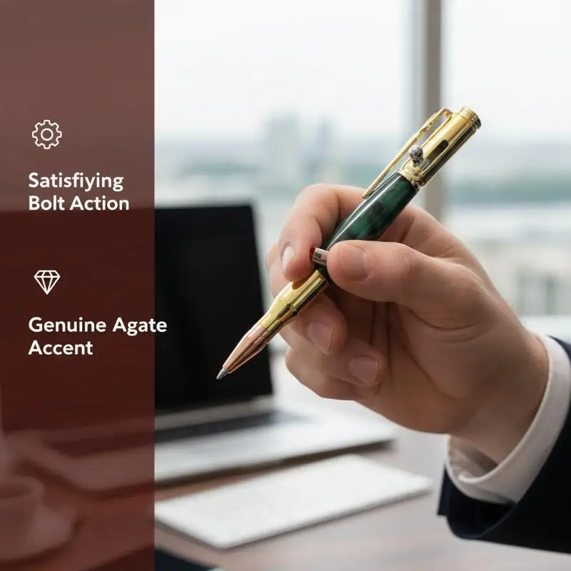 1Pc-style Ballpoint Pen Creative Stress-relieving Switch Pen High-end Business Metal Pen Writing Tool.