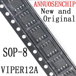 SOP8 VIPER12 SOP 12A SOP-8 SMD, VIPER12AS VIPER12ASTR IC VIPER12A, 10 개입