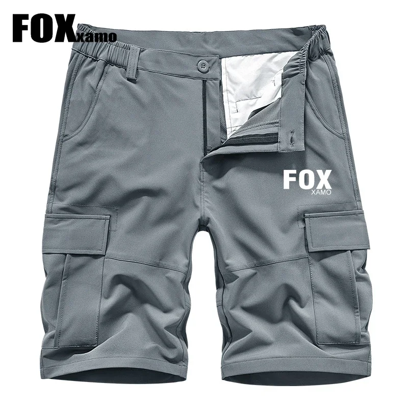 FOX Xamo Cycling Men\'s Downhill MTB Shorts Outdoor Motocross Bike Short Pants Bicycle Pantalones De Ciclismo Para Hombre