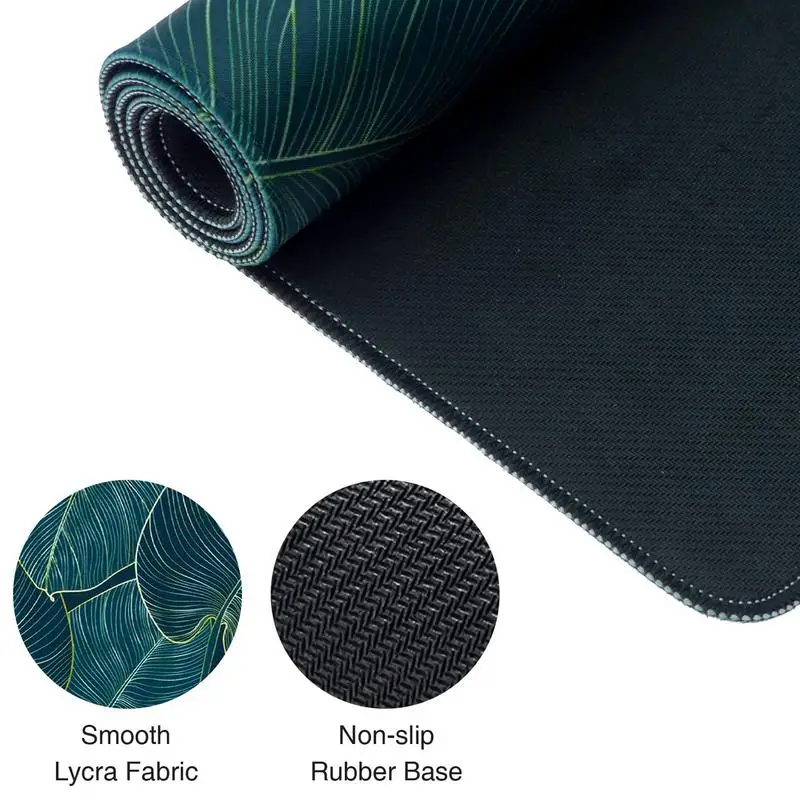 Grande jogo mousepad antiderrapante tapete de mesa de borracha grande mousepad estendido almofada de teclado abstrato à prova dwaterproof água para mesa &