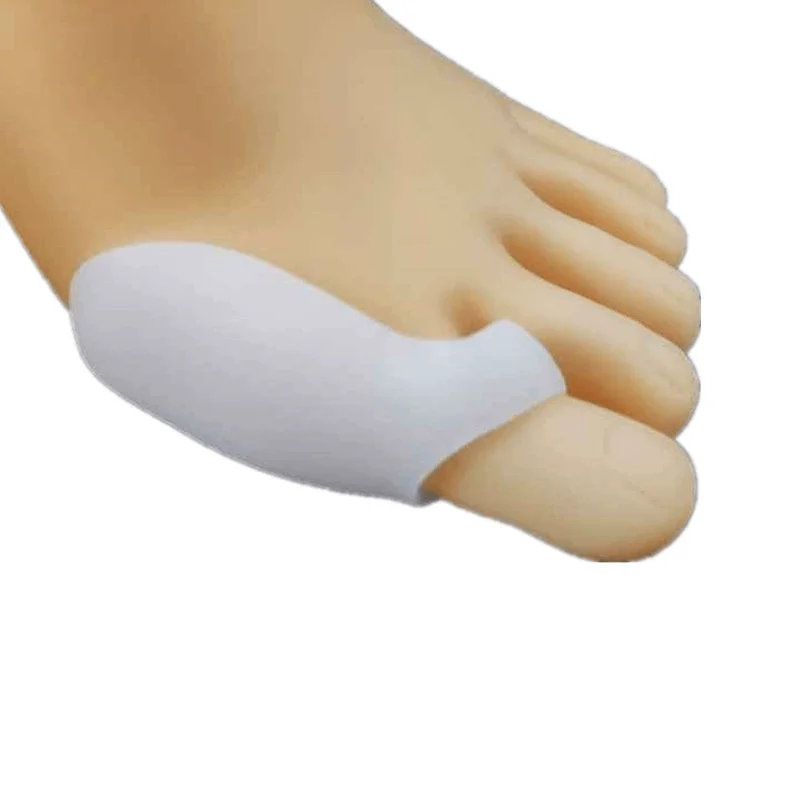 

1/2/5Pairs Silicone Toe Splitter Correction Device For Hallux Valgus Large Foot Bone Separation Toe Sleeve Toe Splitter Manicure