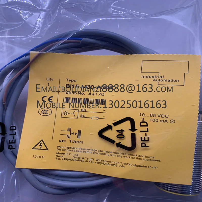 

New proximity switch sensorBI15U-M30-AP6X BI15U-M30-RP6X