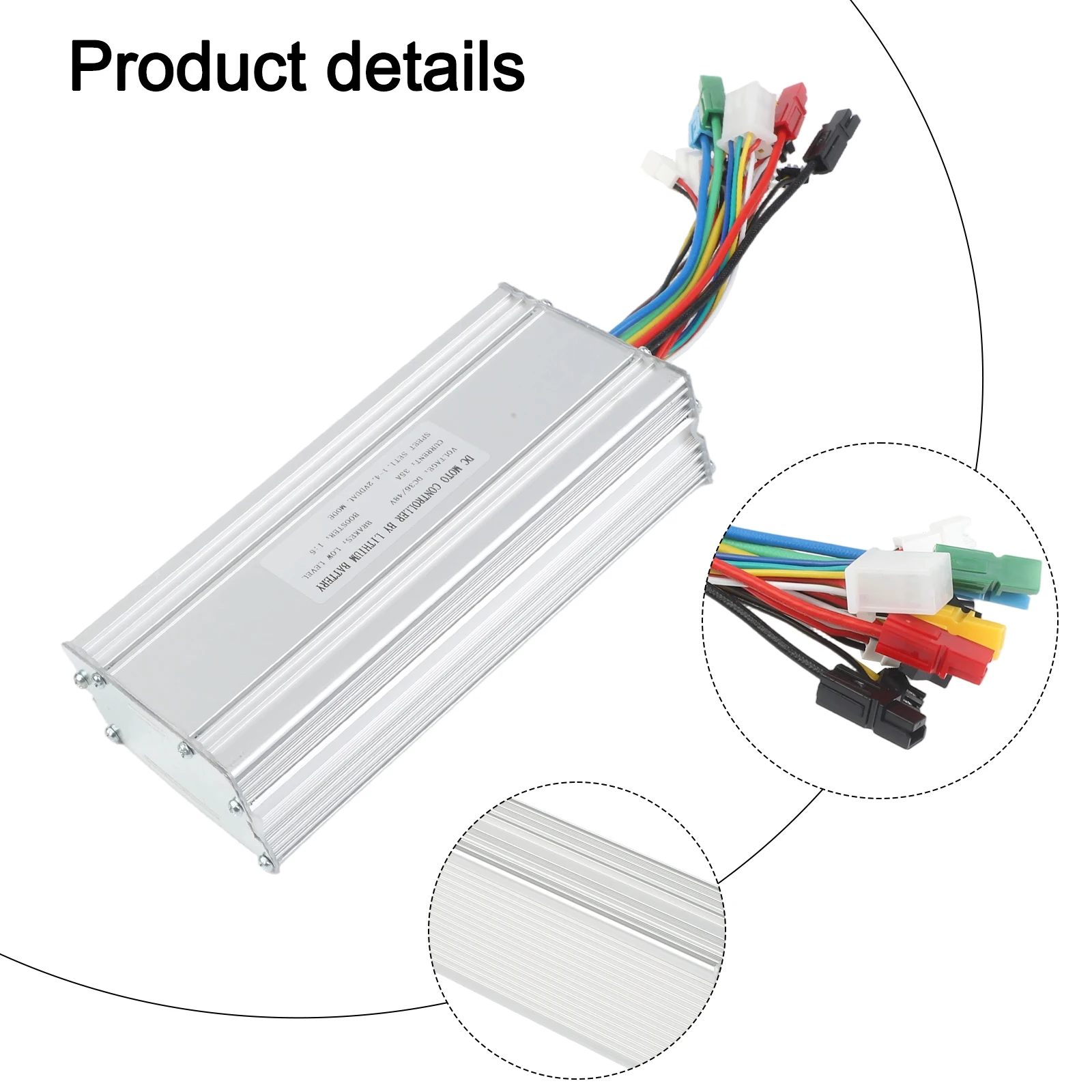 

Sliver 35A Motor Controller Advanced Communication Protocol Controller Brushless Hub Power Steering Magnet Input