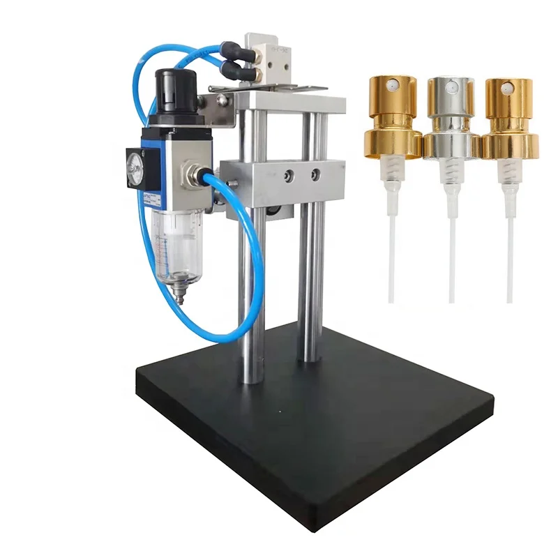 

High Level Semi-automatic Dip Tube Cutting Machine Perfume Pump Atomizer Cutter For Perfume Bottles