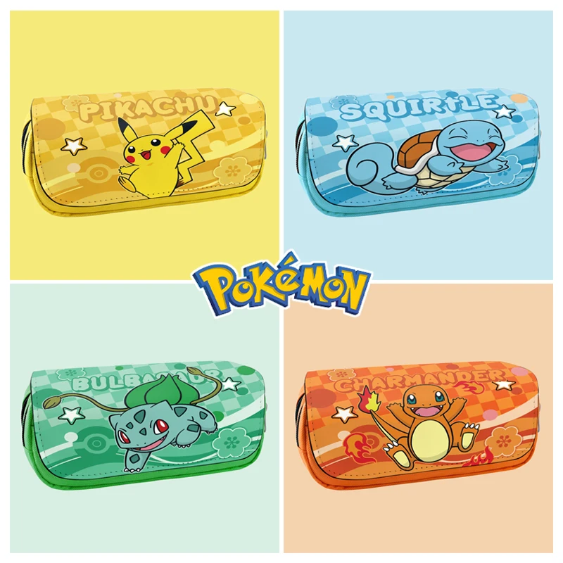 pokemon-pikachu-bulbasaur-squirtle-lapis-caso-estudantes-grande-anime-papelaria-armazenamento-material-escolar-caneta-caixa-lapis-casos-saco