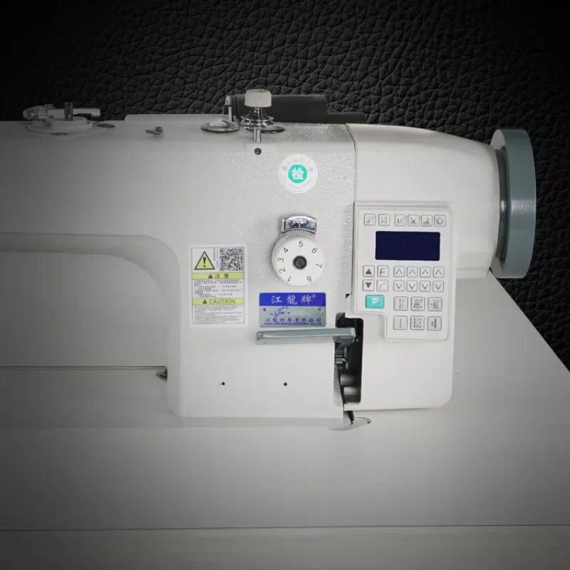 0303D-C560MM Long Arm Multifunction Flat Bed Compound Feed Walking Foot Lockstitch Industrial Sewing Machine  for Sale