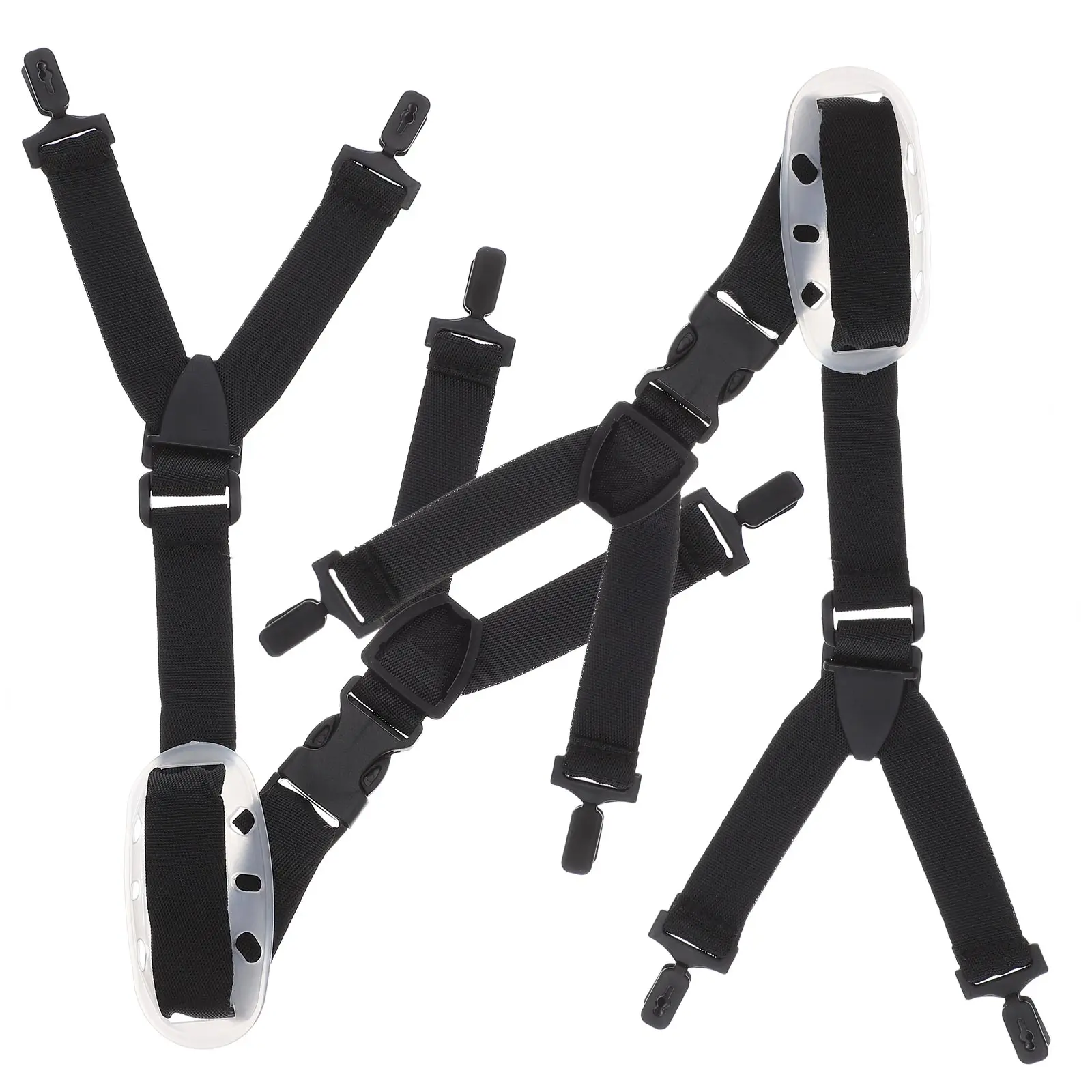 

2pcs Hard Hat Chin Strap Elastic Adjustable Universal For Construction Workers Safety Accessories Comfortable Strap