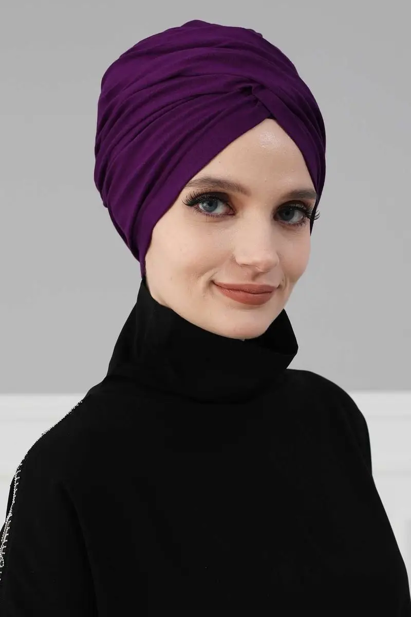 Hijab Osso roxo