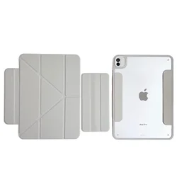 Removable Magnetic Case For iPad Pro 11 12.9 13 M4 10.5 Cover iPad 9.7 10.2 9th 10th 10.9 Air 1 2 3 4 5 mini 6 7 A17 Stand funda