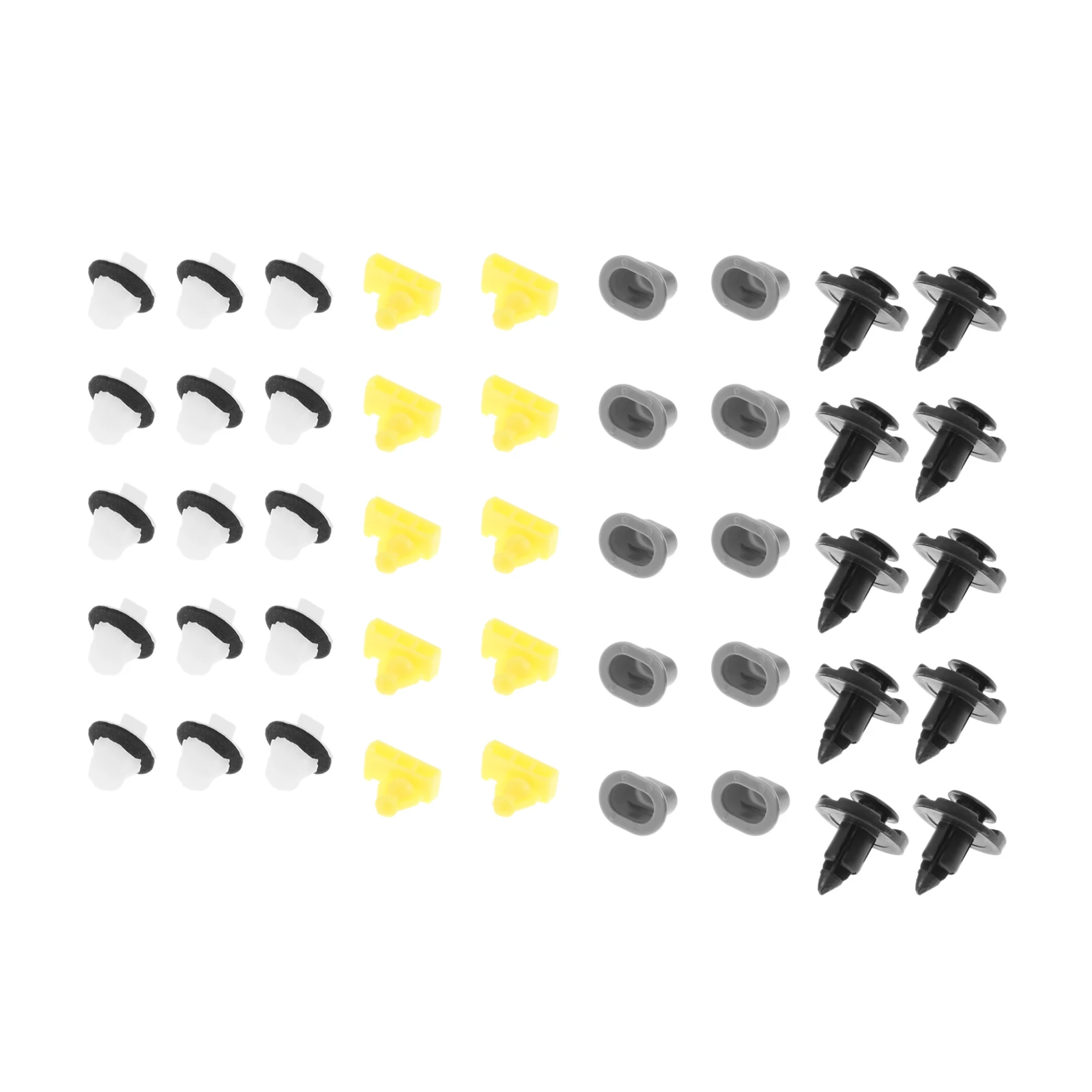 

45pcs Car Wheel Arch Trim Moulding Retainer Fender Flare Fastener for Nissan Armade Juke Murano Rogue 01553-09321 76882-JG10A