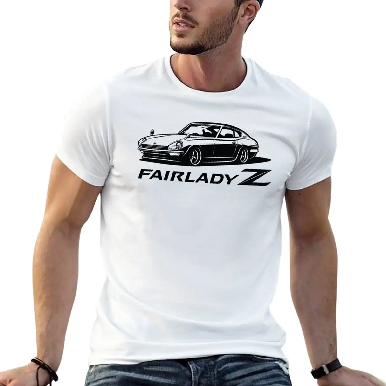 Fairlady Z 240 T-Shirt boys animal print sweat hippie clothes men workout shirt