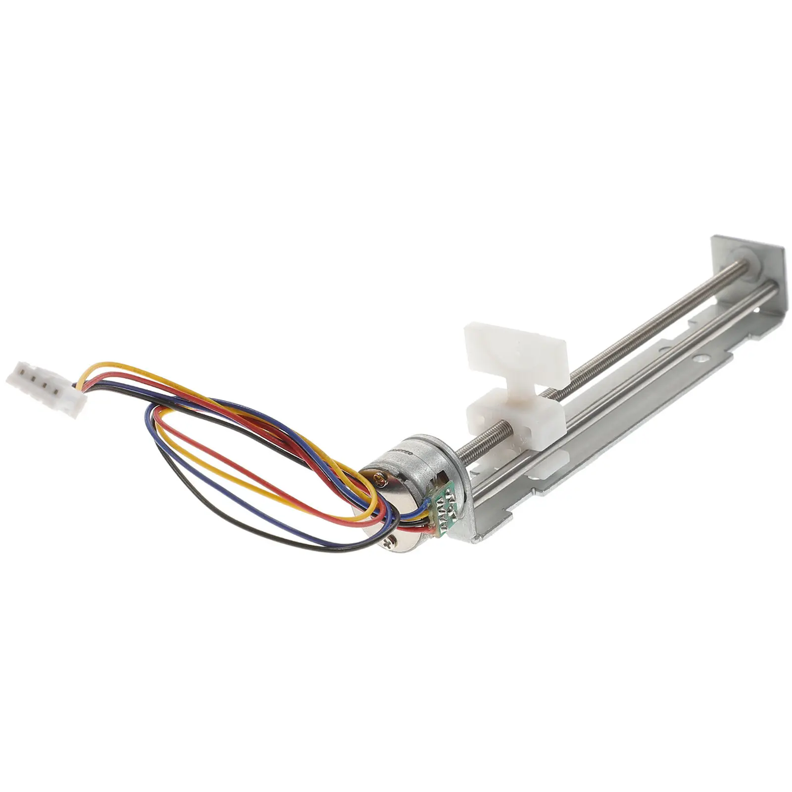 

Stepper Motor Linear Rail 80Mm Secc Body Plastic Slider for DIY Cnc Router Laser Printer Measuring Equipment Linear Stage