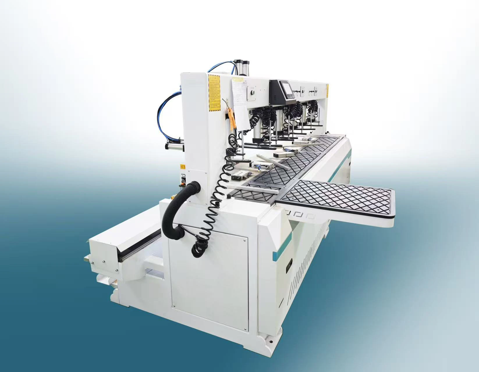 آلة لسان الخشب الأوتوماتيكية باستخدام الحاسب الآلي آلة نقر ولسان مع محرك نقر الخشب وآلة لسان #3