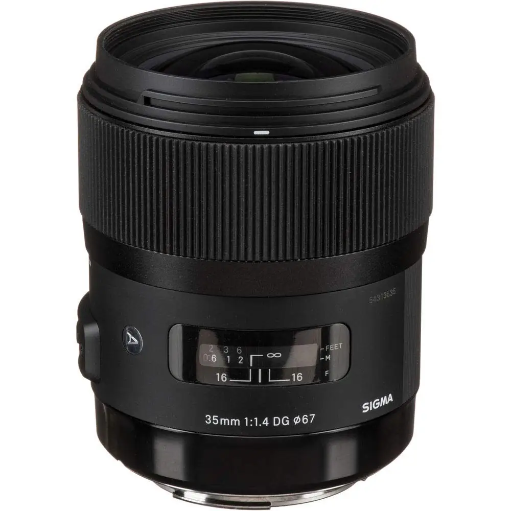 Sigma 35mm F1.4 Art DG HSM Lens for Canon Nikon Sony E Mount Full Frame 35mm F1.4 Prime Lens