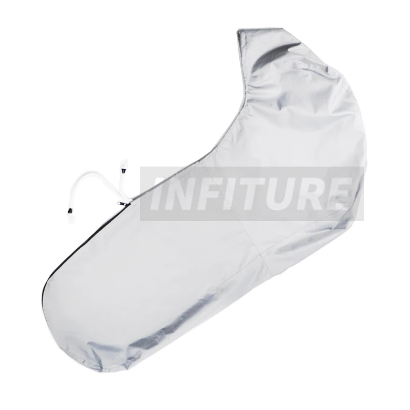 600D 6-225HP Full Outboard Motor Engine Boat Cover Grey Waterproof Anti-scratch Heavy Duty Outboard Engine Protector