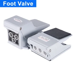 4F210-08 FV-02 PT1/4 Foot Wwitch FV320 FV420 ST-402 Pneumatic Valve Cylinder Air Exchange Directional Control Valve Tool