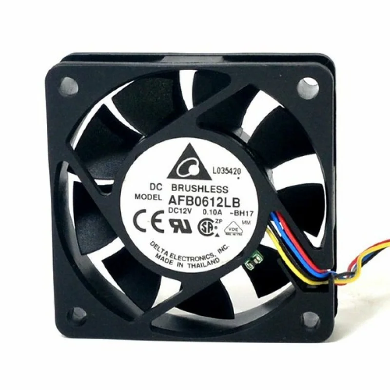

L высокоскоростной корпус процессора с объемом воздуха, охлаждающий вентилятор AFB0612LB 60*60*15 мм, 12 В, 0,10 А