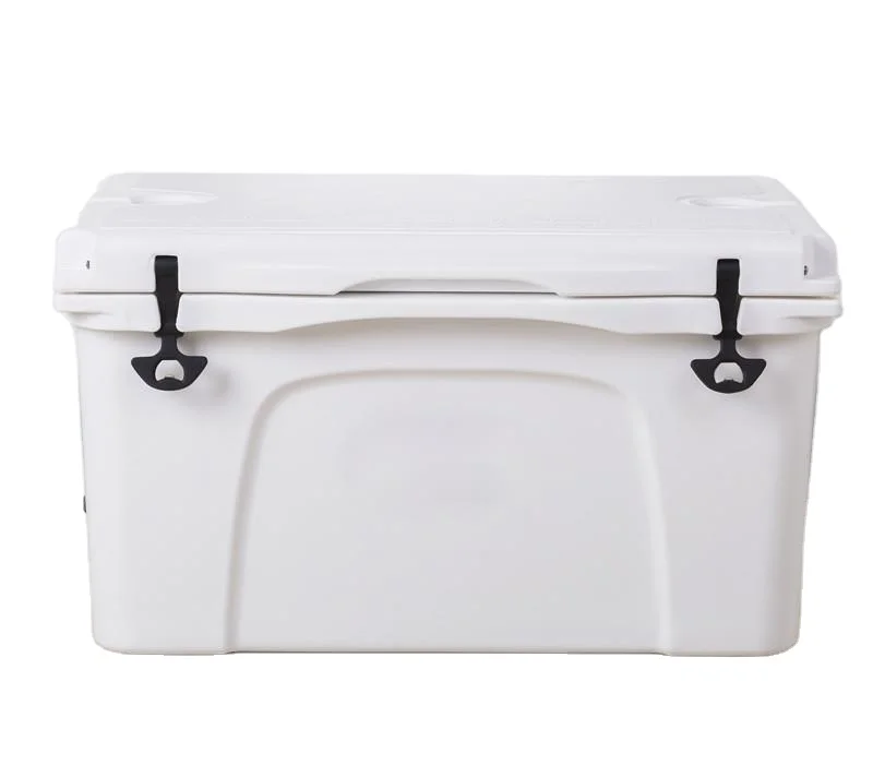 

YETl STYLE 65L Custom Logo Boating Fishing Camping Hard Coolers Roto molded Hard Ice Chest Cooler Box Wholesale