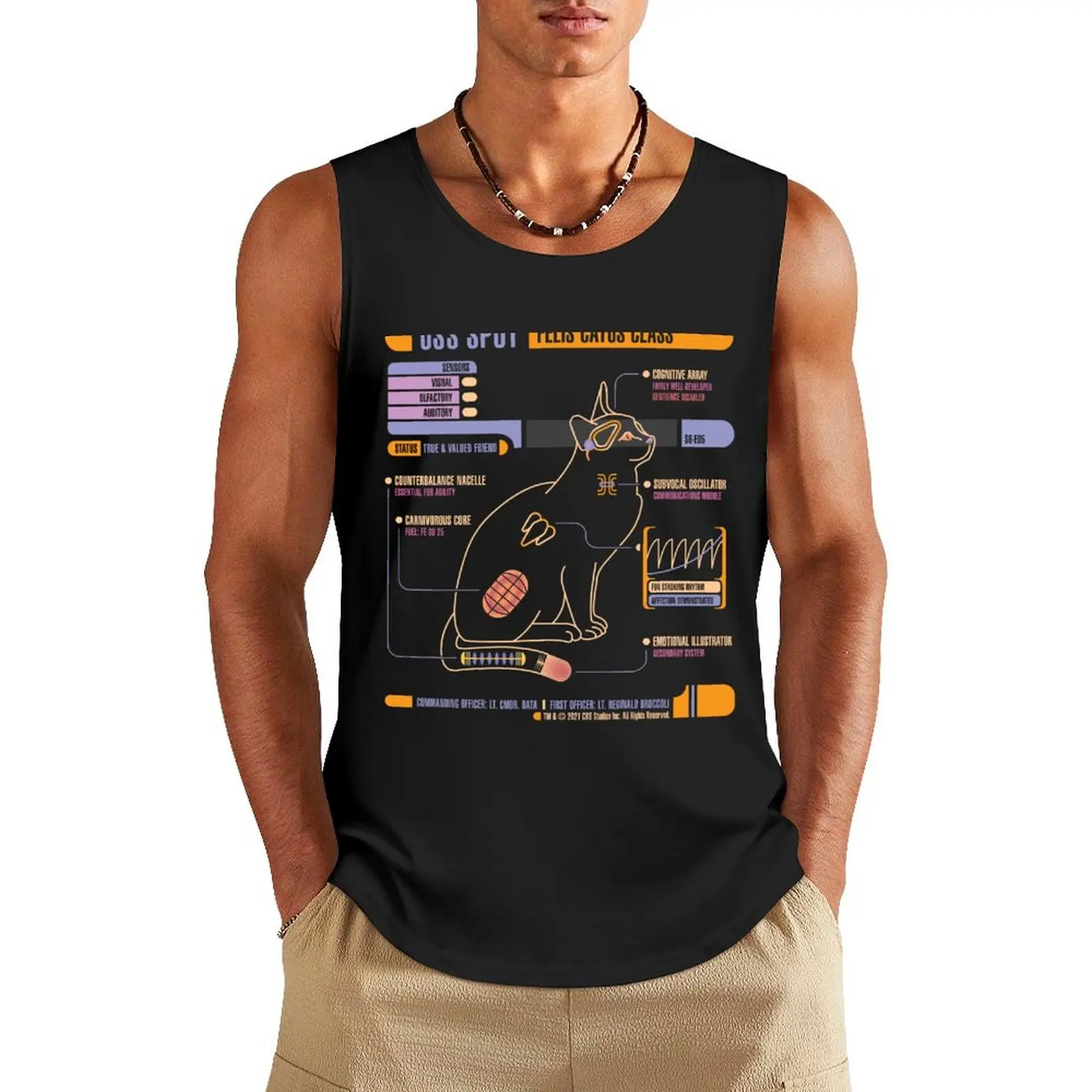 

USS Spot Tank Top Men's t shirt gym t-shirts man