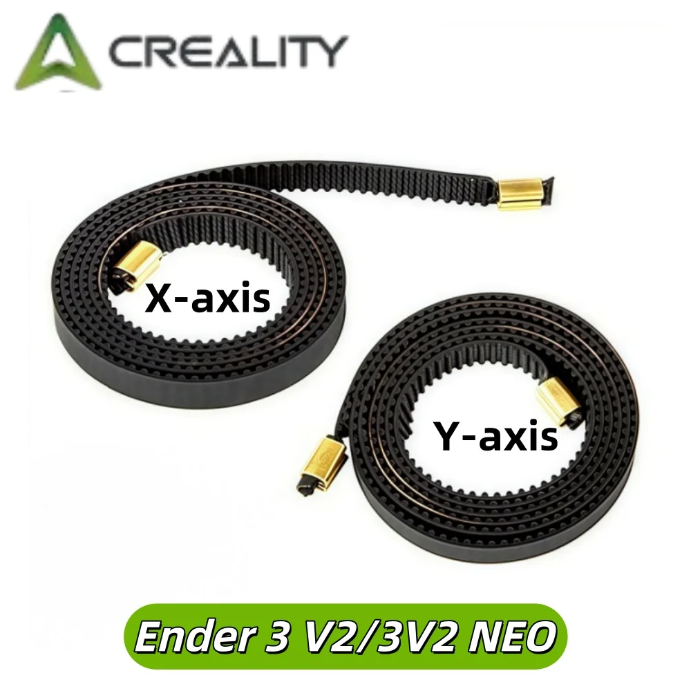 Creality Original Ender 3 V2 X+Y Axis Synchronous Belt Kit 2GT Open Timing Belt 6mm Width for 3D Printer Part