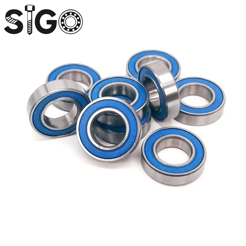 6800RS تحمل 2 قطعة 10x19x5 ملليمتر ABEC-7 هواية الكهربائية RC سيارة شاحنة 6800 RS 2RS الكرات 6800-2RS الأزرق مختومة