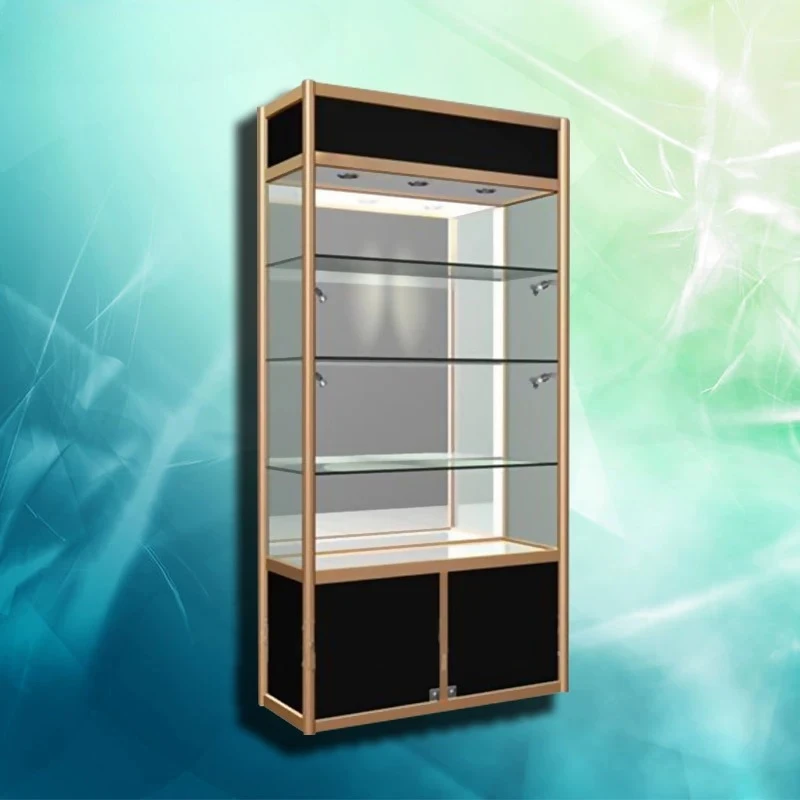 Thickened Glass Display Cabinet Sample Display Cabinet Product Display Rack Gift Shelf Figure Counter Jewelry Cabinet Showcase