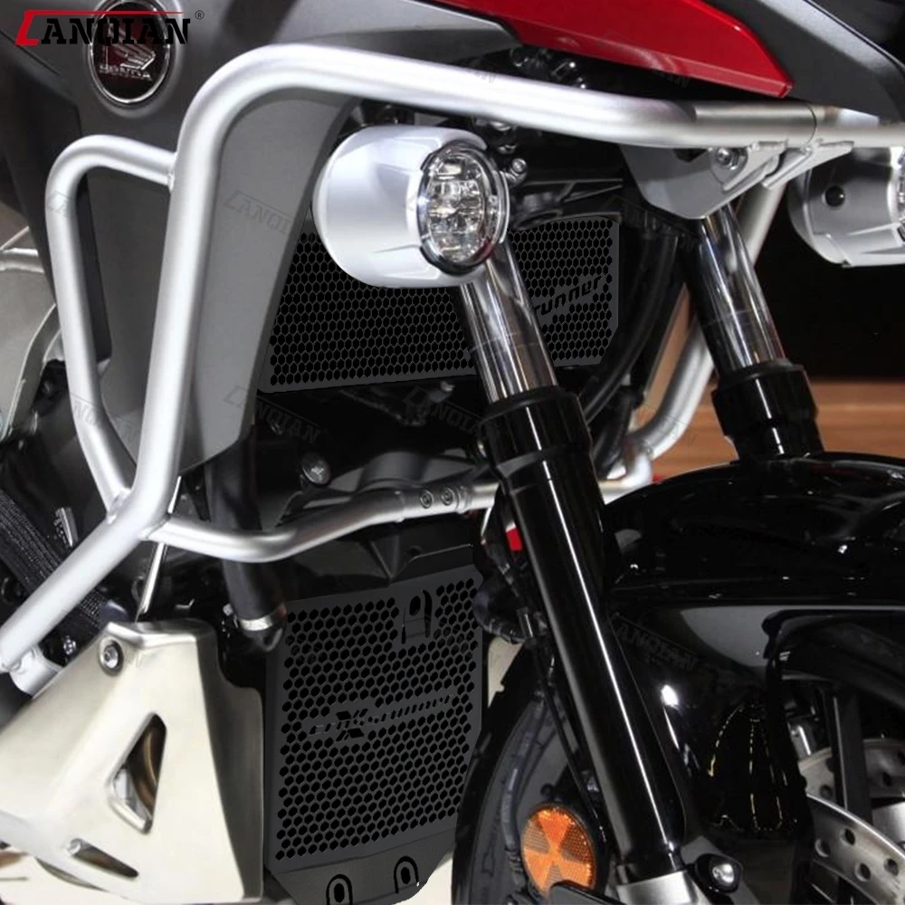 

For Honda VFR 800 X Crossrunner 2015-2024 Radiator Grille Guard oil cooler guard Set Upper Lower Guard Motorcycle Accessories