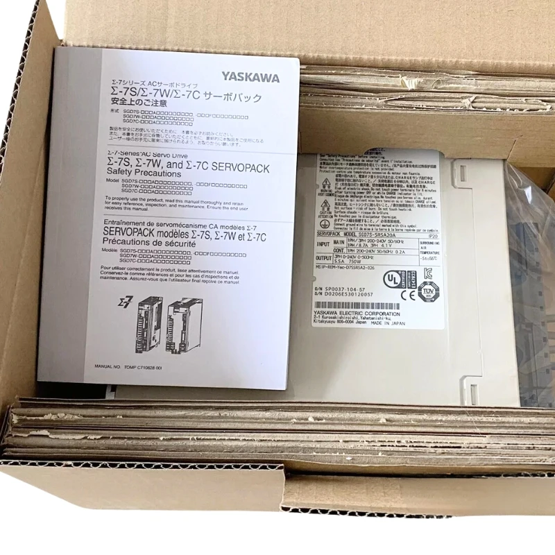 

Новый сервопривод Yaskawa SGD7S-5R5A20A в наличии, быстрая доставка