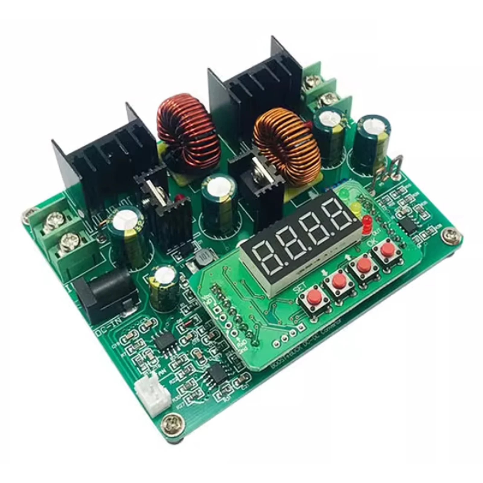 DPS3806 Digital Buck-Boost Converter with Display, DC-DC Power Supply Module 6A 38V Adjustable Voltage & Current