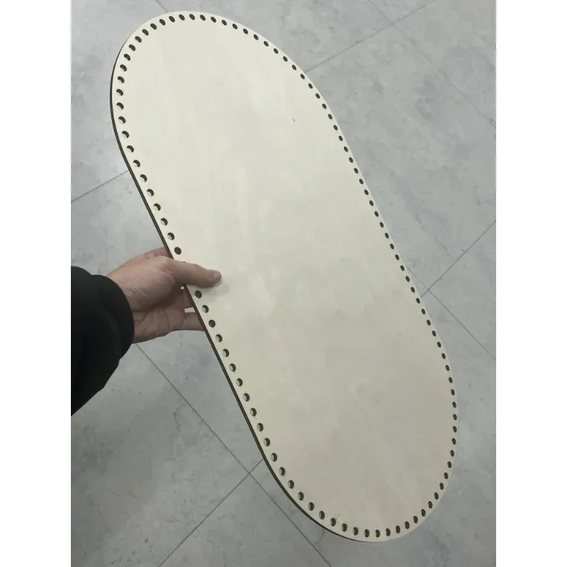 2026年最新モデル-大型木製底板-58x30cm-45mm穴あき木製ベース-モーゼバスケットベース-バスケット底板-人形用モーゼバスケットボード