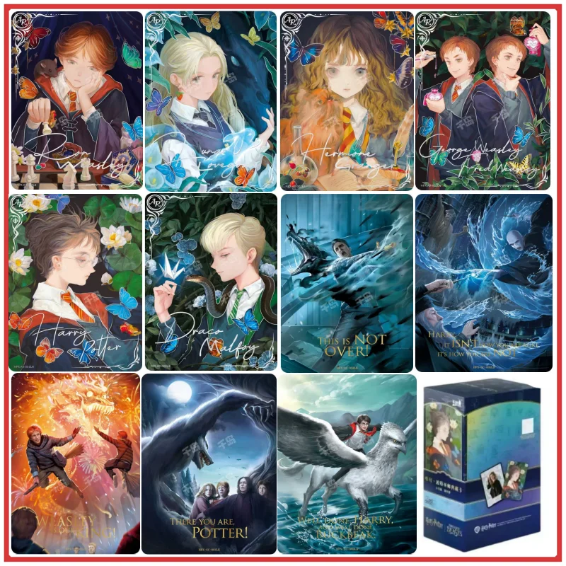 

Genuine KAYOU Harry Potter Card Eternal Edition Series 4 Rare Card Magic World Academy Collection Card Children's Game Toys