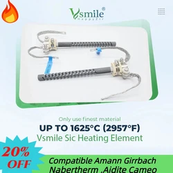 Amann Girrbach SIC Resistance Nabertherm Aidite Cameo Furnace Compatible SIC Rod Dental Sintering Furnace Sic Heating elements