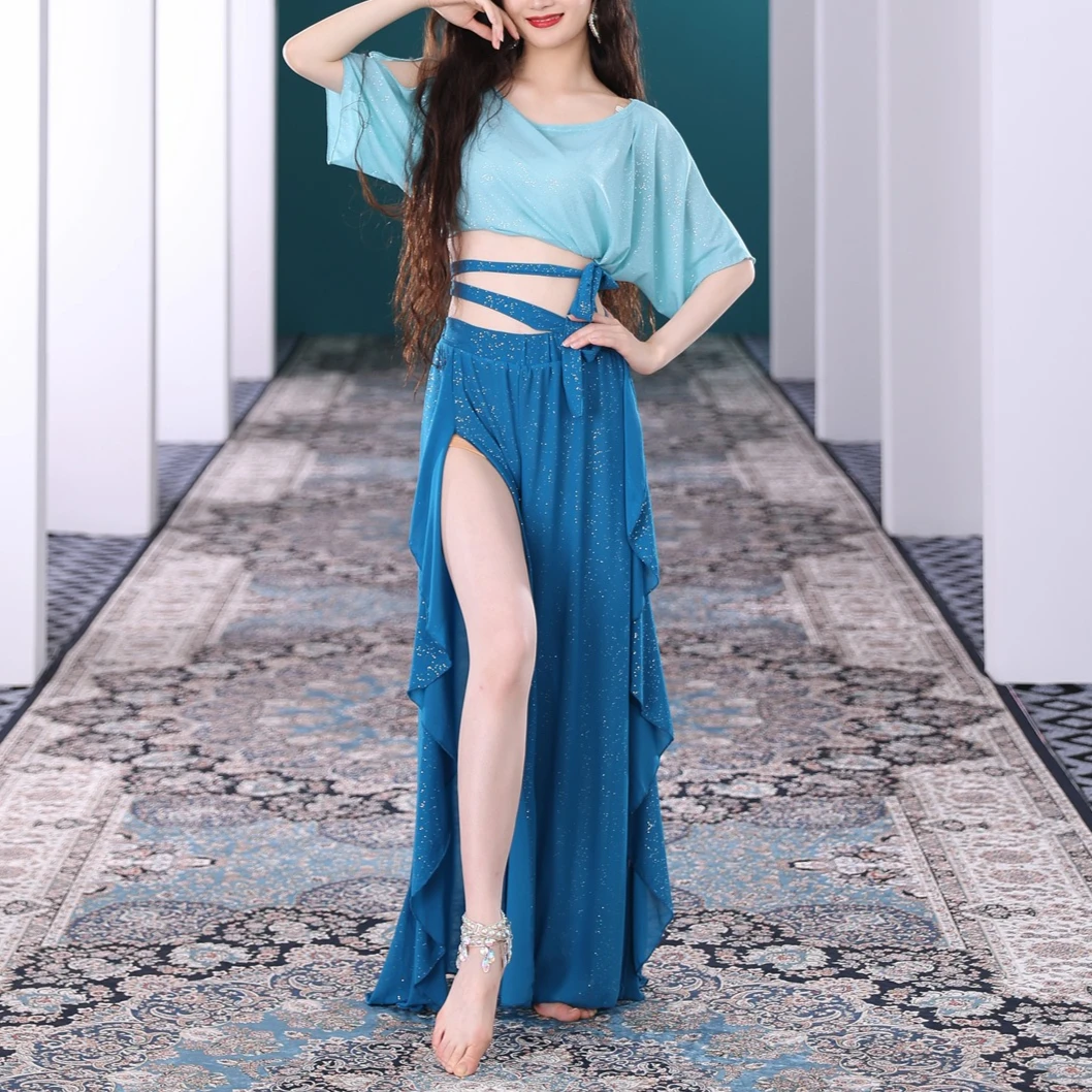 Two Piece Sets Women Skirt Set Short Dance Sexy Tops Long Skirts A Line High Waist Ruffles Y2k Streetwear Elegant Work Summer