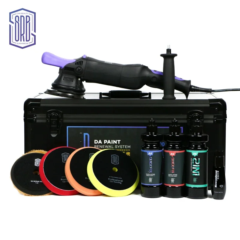 

Car detailing tools Buffer Polisher Car polish Dual Action Random Orbital Car Polisher and compound D3