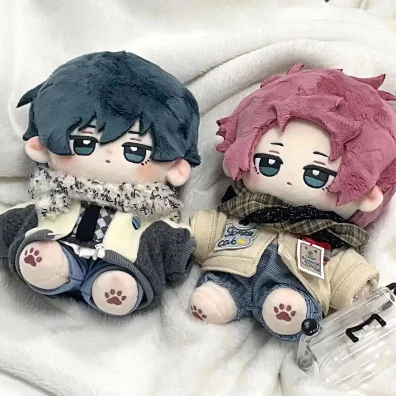 

20cm Blue Lock Rin Itoshi Sae Itoshi Cartoon Attribute Cosplay Soft Plush Doll Body Dress Up Stuffed Plushie Toys Gift