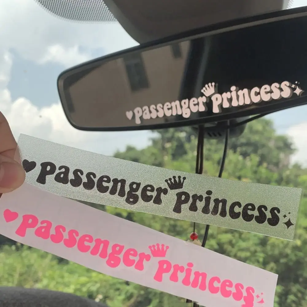 

Passenger Princess Passenger Princess Car Stickers Self Adhesive Waterproof Passenger Princess Decals Funny Creative