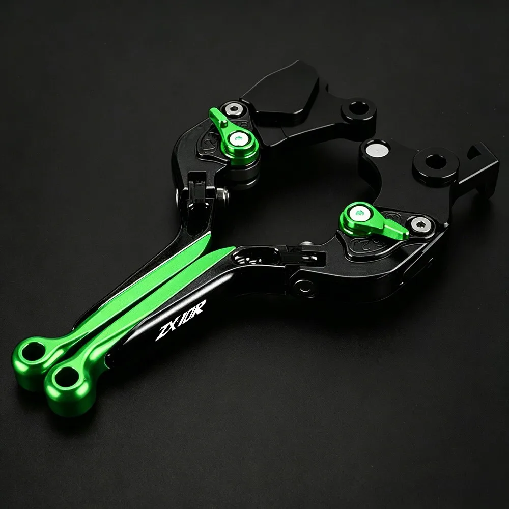 For Kawasaki ZX10R ZX 10R 10RR ZX-10R ZX-10RR 2021 2022 2023 2024 2025 2026 Brake Clutch Lever Foldable Adjustable Handle Levers