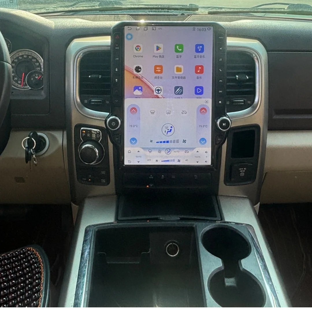 

14.5 Inch Android 14 CarPlay Car Radio For Dodge Ram 2013-2018 AI Touch Screen Multimedia Player GPS Navigation Car Accessories