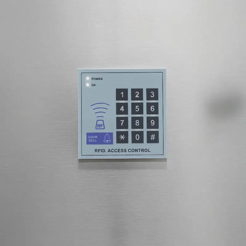 Keypad Mask Panel Coating For Keypad IC ID Access Control System Device Machine Security Proximity Entry Door Lock