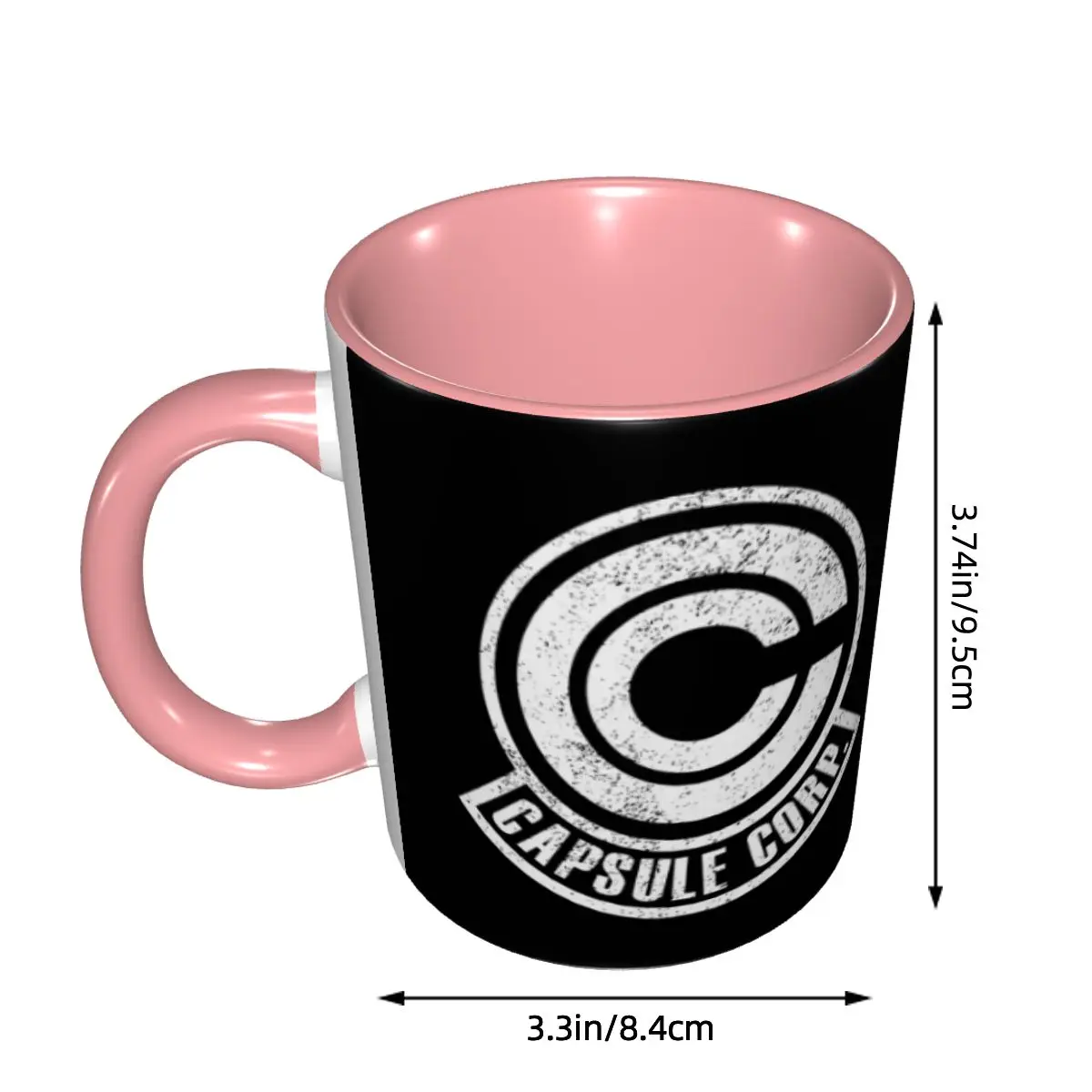 Capsule Corp Mug Funny Ceramic Coffee Cups Tea Mugs Milk Cup Drinkware Gift for Woman Man DIY Custom