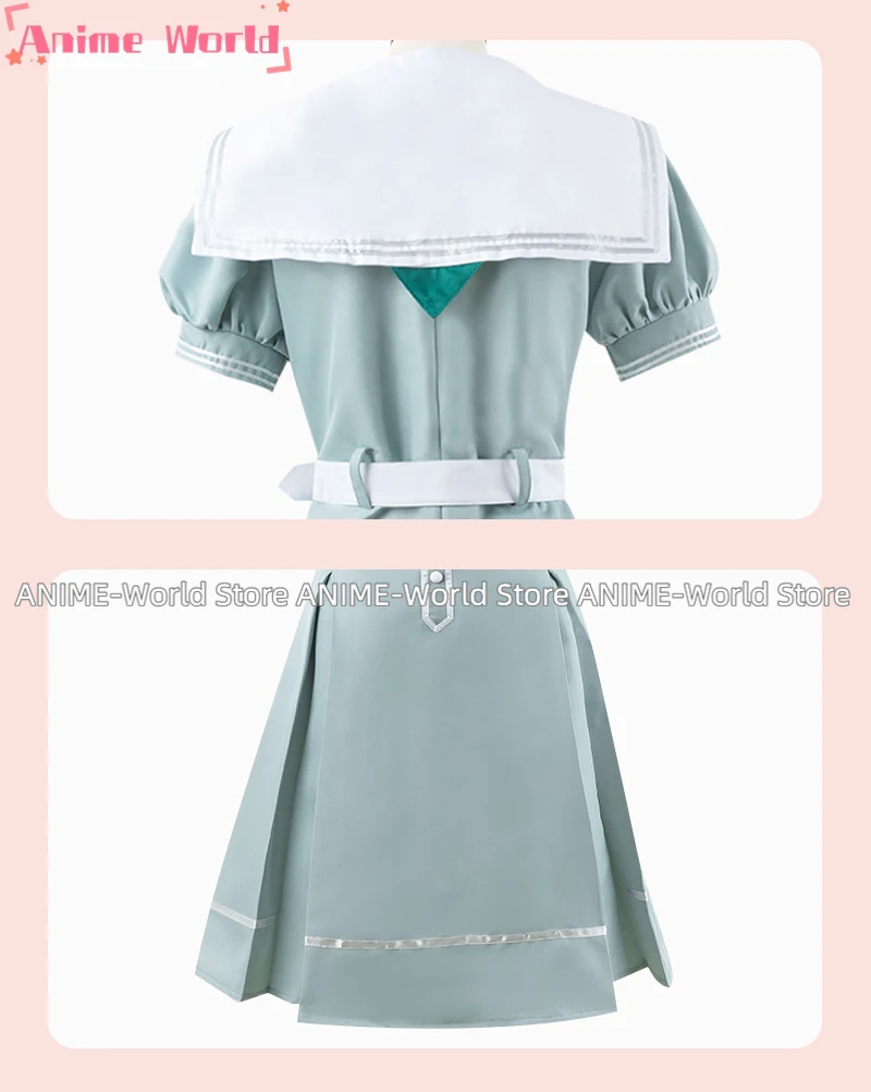 《Custom Size》Lovelive Hasu No Sora Jogakuin School Hinoshita Kaho Cosplay Costume Women Dress Halloween Carnival Uniform