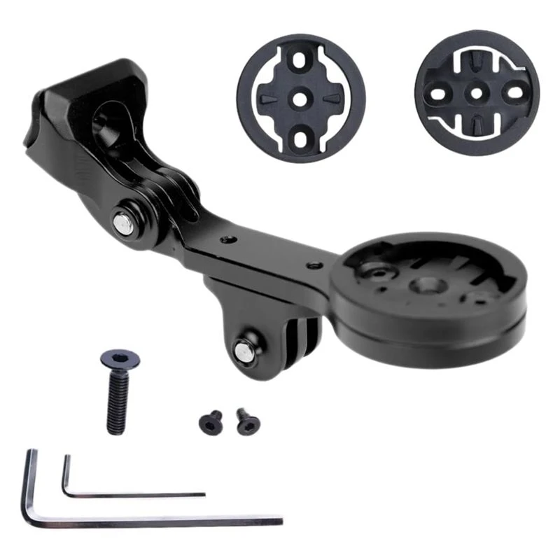 AA90-Bike Computer Mount For T Rek Madone SLR 7 Specialized Stem Bar Compatible With Garmin/Magen E/Bry Ton/Wa Hoo Adapter
