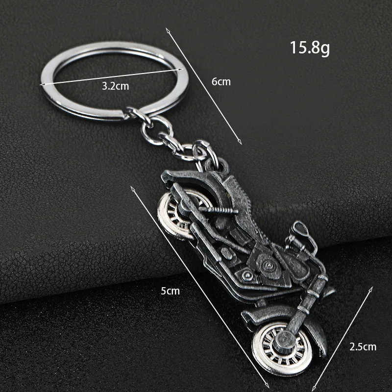 Fashion Cool Motorcycle Keychain Pendant Ornament Creative Newstyle Biker Accessory