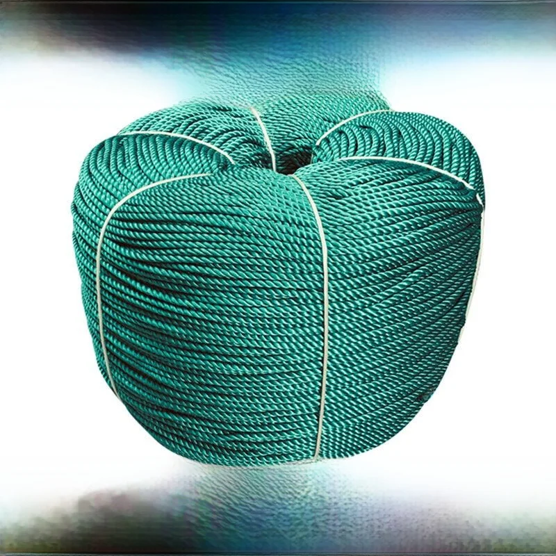 

Nylon Rope Polyethylene Rope Rough Pull Rope Wear Resistant Sunscreen Sea Water Color Prure Film Building Line Plastic Rope