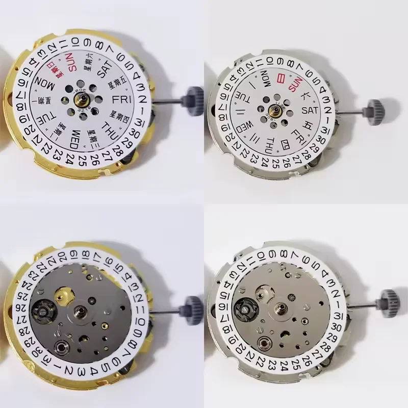

8215/8205 Mechanical NH34 NH35 21 Jewels Automatic Movement GMT Date Double Calendar Setting Precision Watch Accessories
