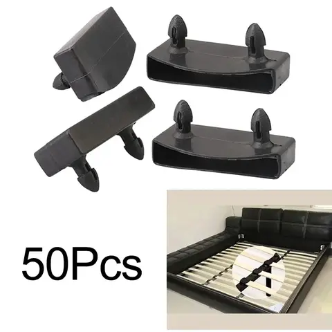 55mm 플라스틱 침대 슬레이트 엔드 캡 홀더 – 소파 베드 슬레이트 사이드 센터 캡 교체용 가구 액세서리 55mm 플라스틱 침대 슬레이트 엔드 캡 홀더 – 소파 베드 슬레이트 사이드 센터 캡 교체용 가구 액세서리