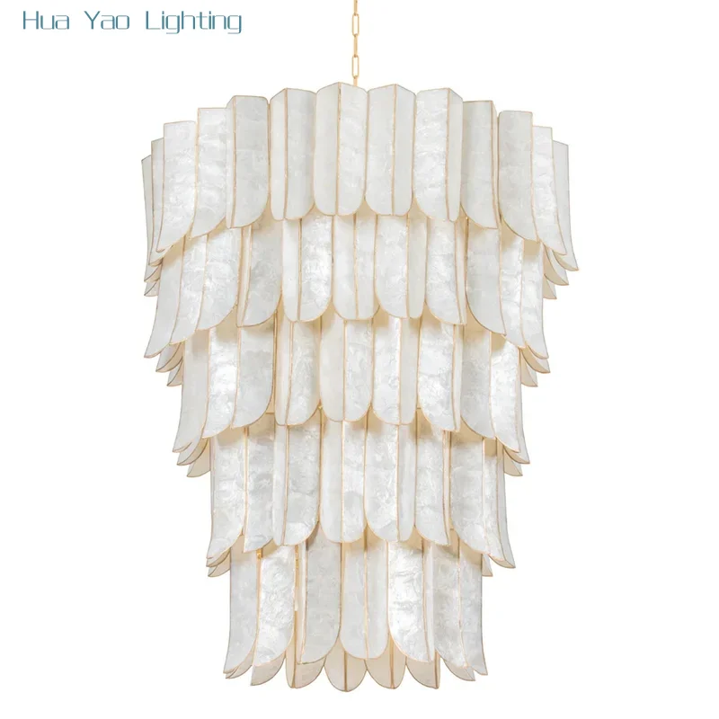 Shell Chandelier Li…