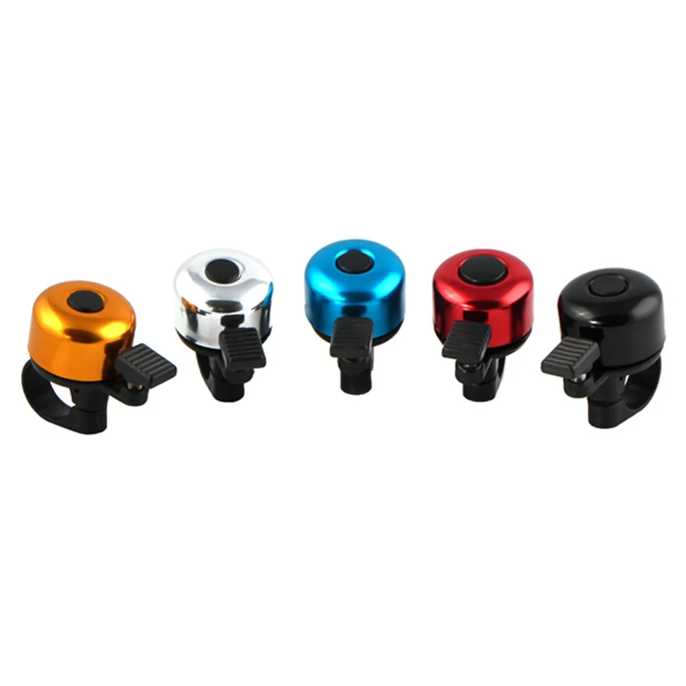 

10pcs Colorful Bike Bell Mini Thumb Bell Loud For Bicycle Scooter Mountain Road Tricycle Motorcycle Riding Accessory