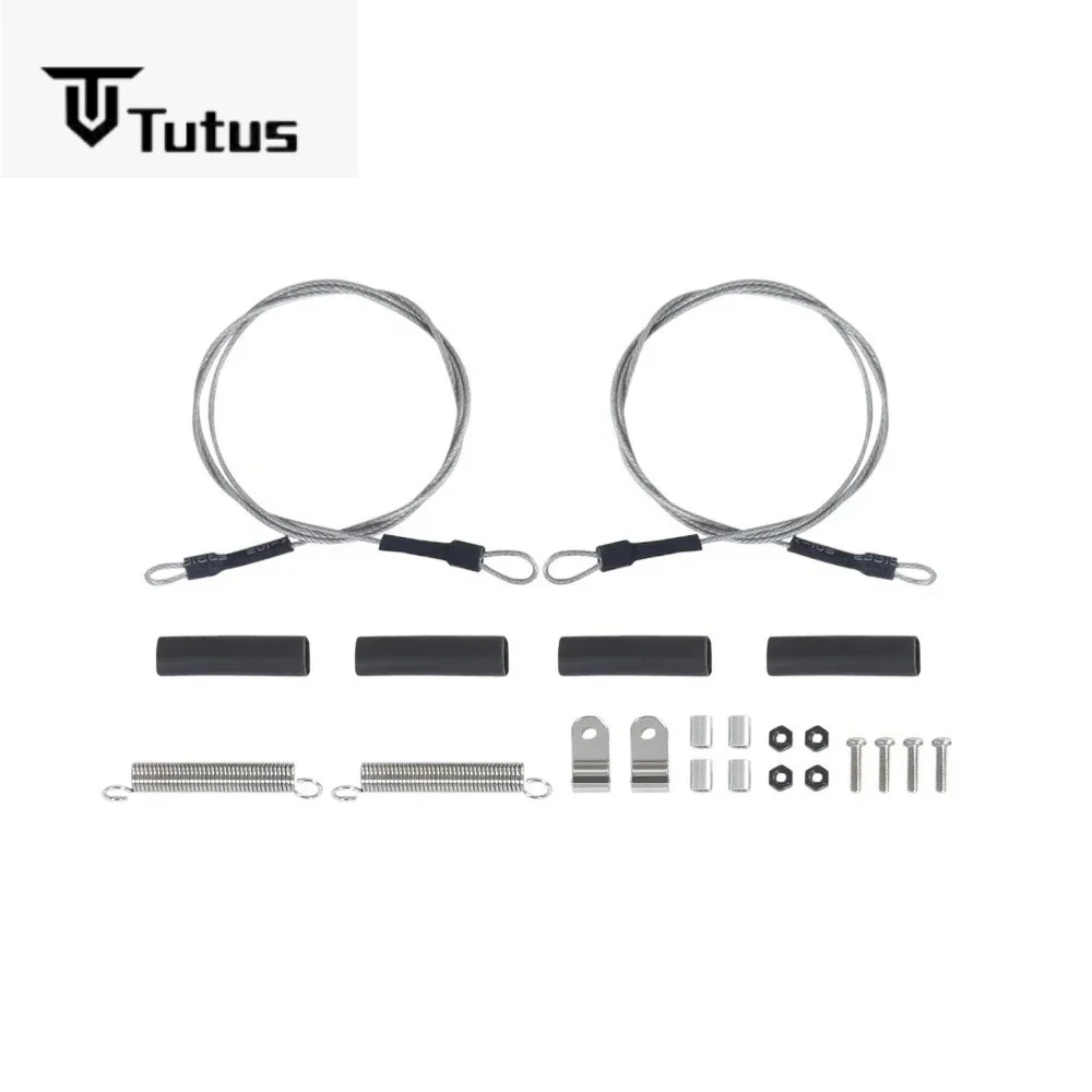 For 1/10 RC Car Crawler TRX6 TRX4 Defender Bronco SCX10 Wrangler YK6101 HB ZP1001 104311 MND90 Adjustable Steel Rope Limb Risers